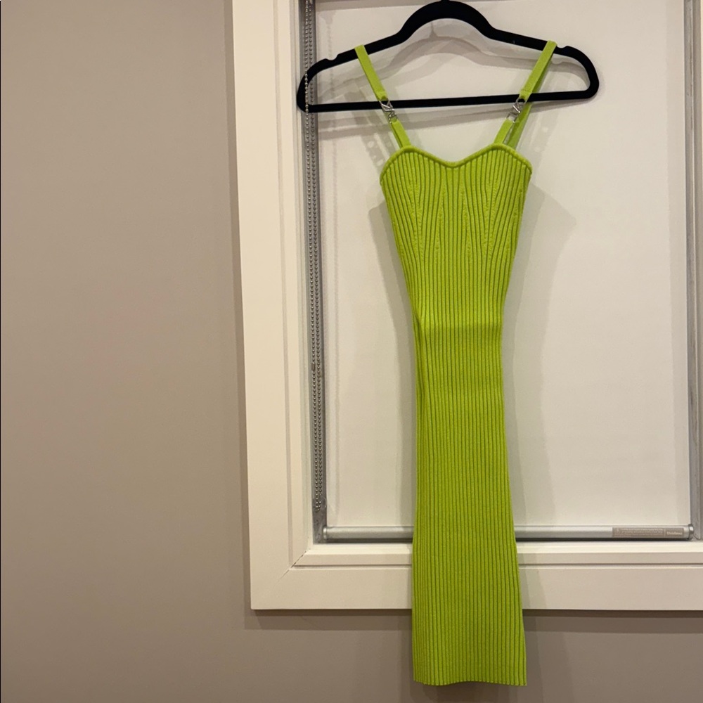 Michael Kors Vibrant Green knee-length Dress